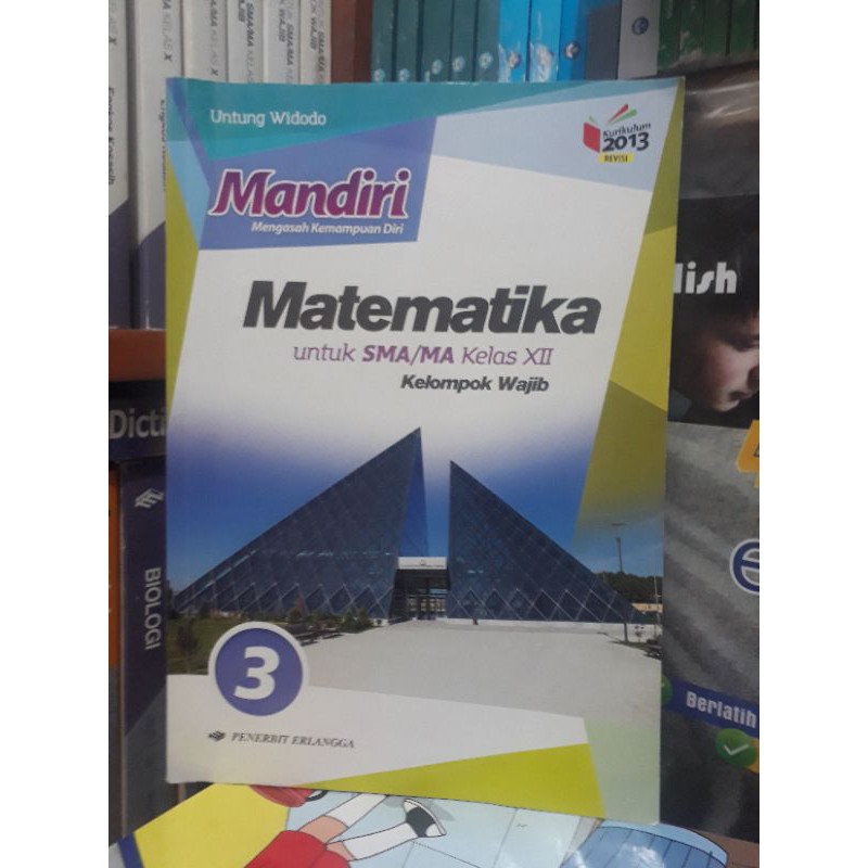 Jual BUKU MANDIRI MATEMATIKA WAJIB KELAS 12 SMA | Shopee Indonesia