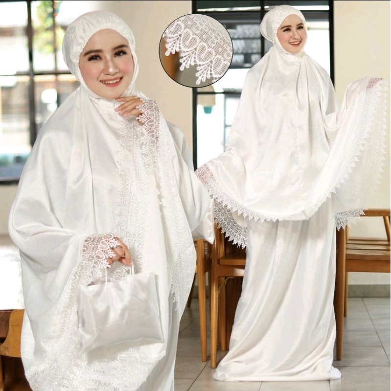 Mukena Velvet Sutra Harga Murmer Ukuran Standar Dewasa