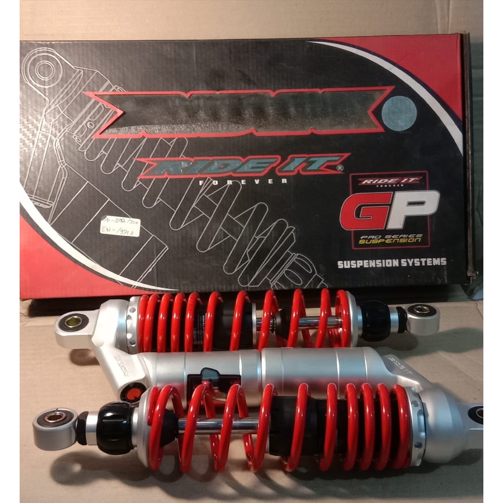 Jual SHOCK GP 320mm RED RIDE IT | Shopee Indonesia