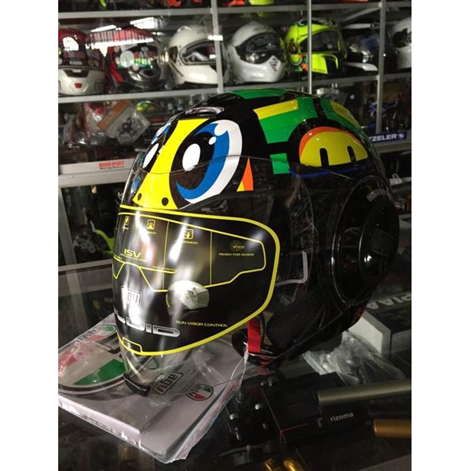 Agv tartaruga best sale half face