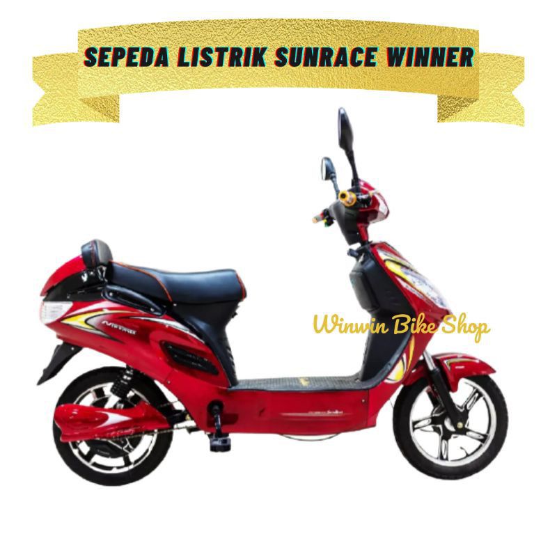 Jual SEPEDA LISTRIK SUNRACE WINNER | Shopee Indonesia