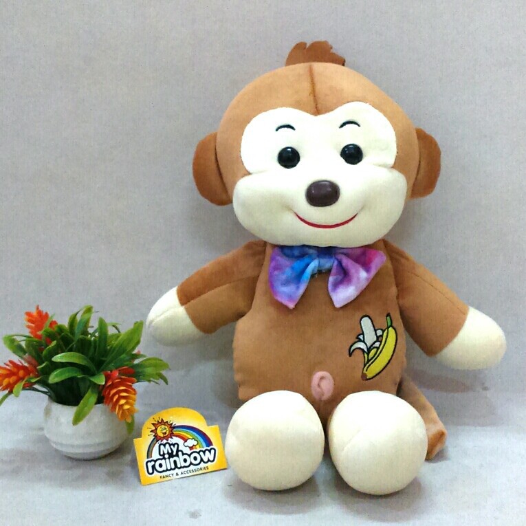Jual Boneka Monkey Chinos / Boneka Monyet (05021504) | Shopee Indonesia