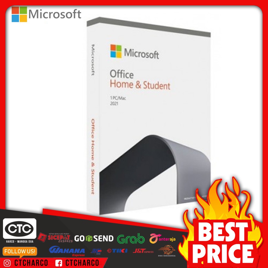 Jual Microsoft Office 2021 Home & Student - FPP - 1 User | Shopee Indonesia