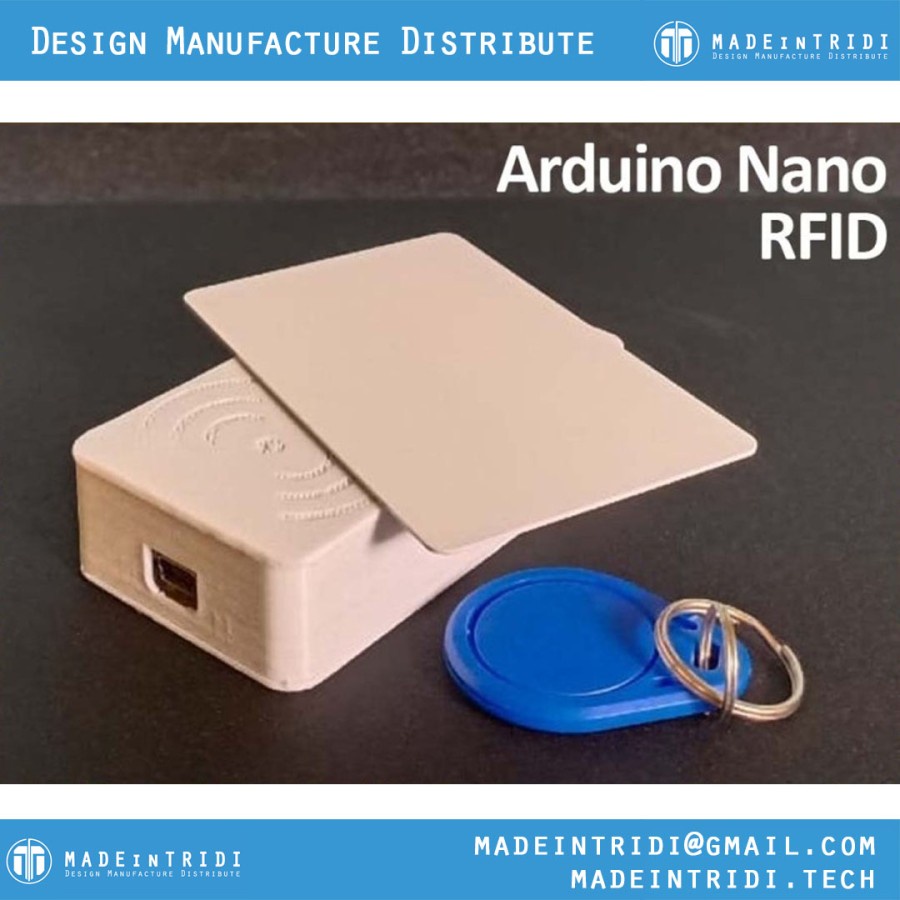 Jual Case rfid arduino nano RFID RC522 case project for arduino nano ...