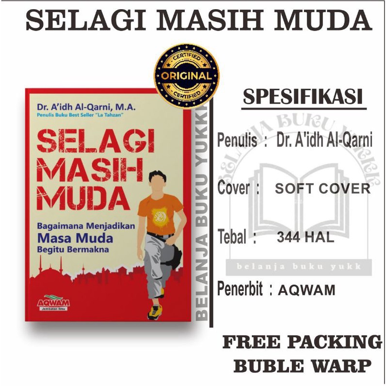 Jual Buku Selagi Masih Muda, Bagaimana Menjadikan Masa Muda Begitu ...