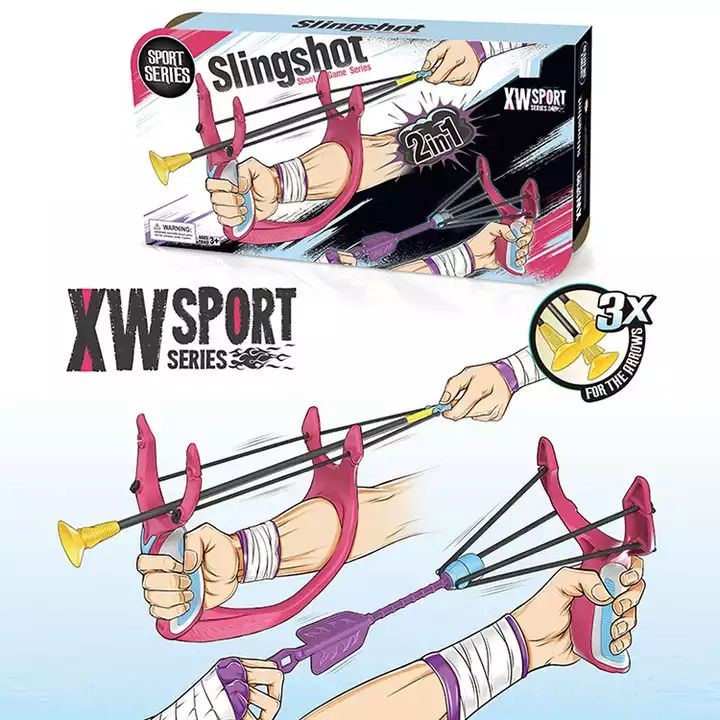 Jual Mainan Anak TEMBAK XW SPORT SERIES Shoot Game Panahan Soft Arrows