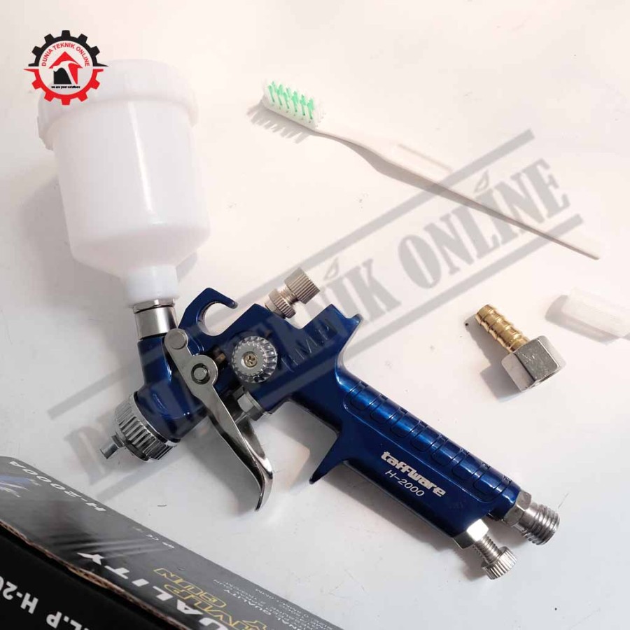Jual Spraygun HVLP Murah Spray Gun TAFFWARE Mini HVLP - 0.8MM / 1.0MM ...