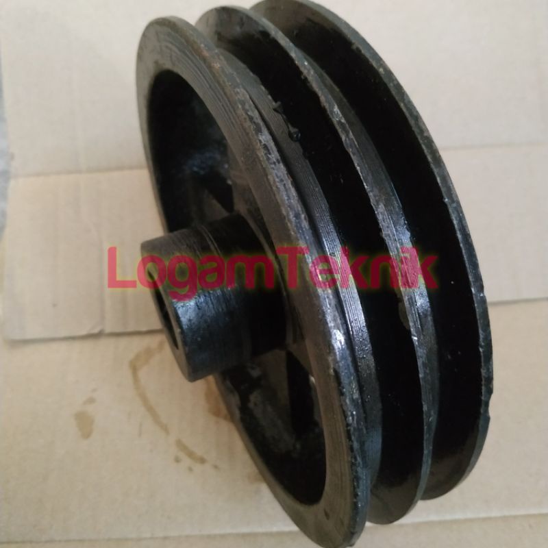 Jual Puli pulley pully B2 - 8 inch lubang shaft bisa pilih VARIAN ...