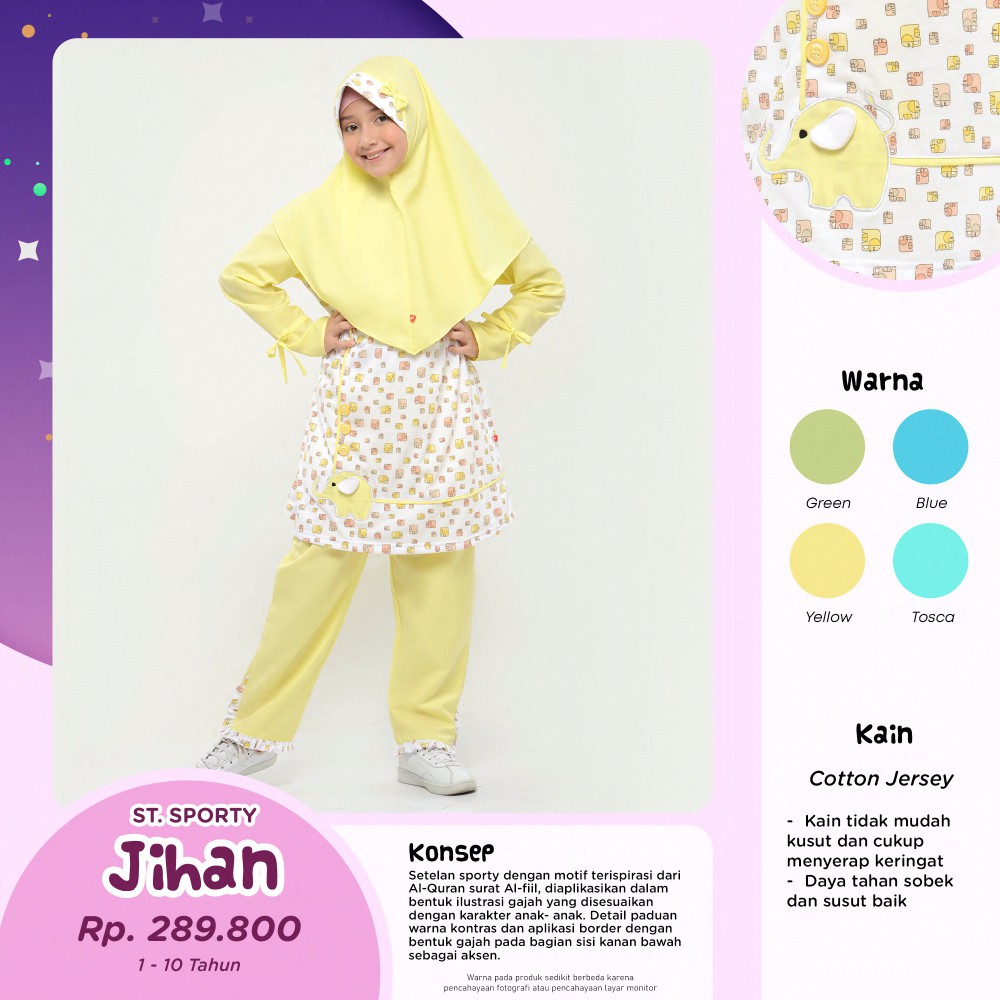 Jual setelan baju anak muslim BANI BATUTA ST SPORTY JIHAN NEW Shopee