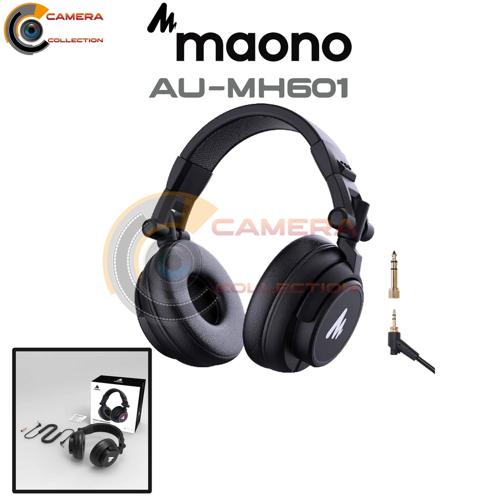 Jual MAONO AU-MH601 DJ Studio Monitor Headphones with 50mm Driver ...