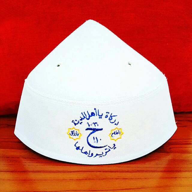 Jual Kerucut Kopiah Peci Songkok Terompah Rasulullah SAW Bordir ...