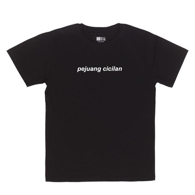 Jual KAOS BAJU COMBED 30S DISTRO PEJUANG CICILAN POLOS CUSTOM INDONESIA