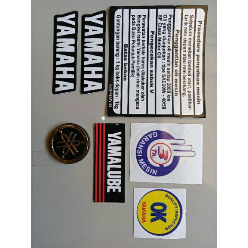 Jual STIKER SET WARNING MIO | Shopee Indonesia