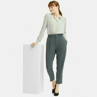 Uniqlo drape tapered ankle sales length pants