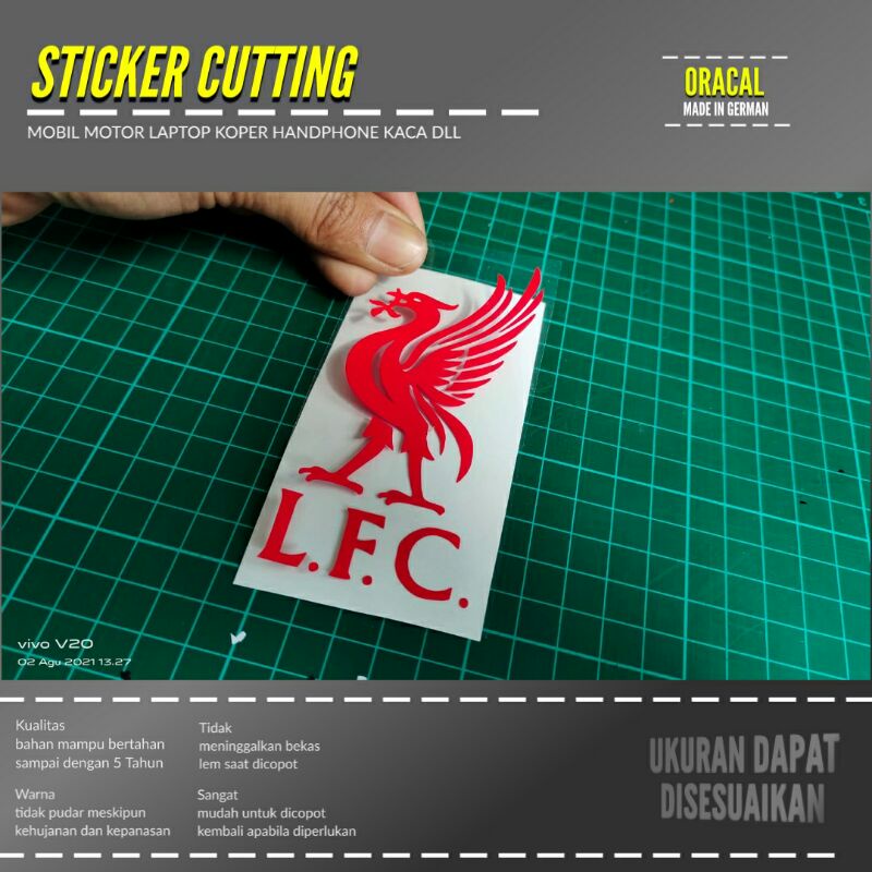 Jual STIKER LIVERPOOL STICKER CUTTING CUSTOM DLL | Shopee Indonesia