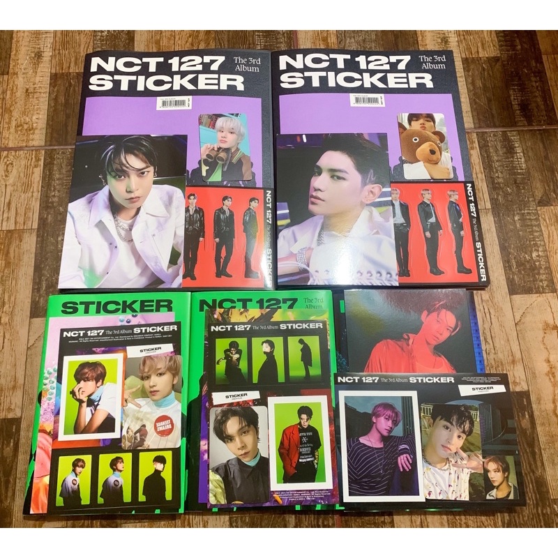 Jual Nct Album Sticker Unsealed Photobook Seoul City Sticky Taeyong Jungwoo Mark Haechan