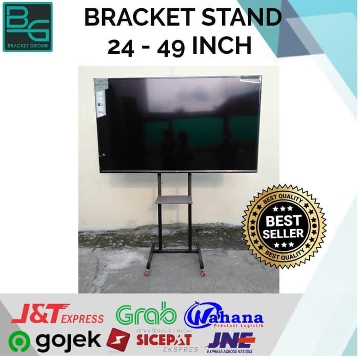 Jual Bracket STAND standing TV berdiri Pameran 24 sampai 65 inch LE-025 ...