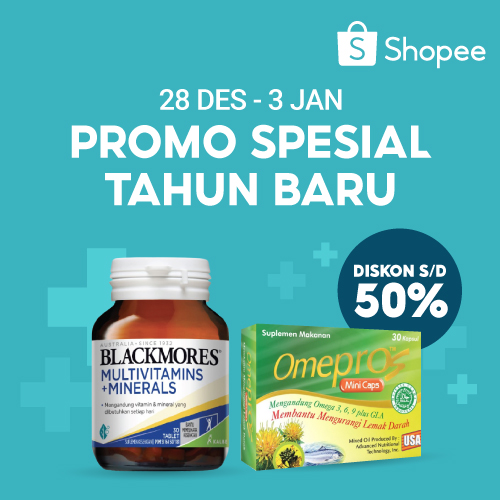 Promo Spesial Tahun Baru Diskon S/d 50% | 28 Des - 3 Jan