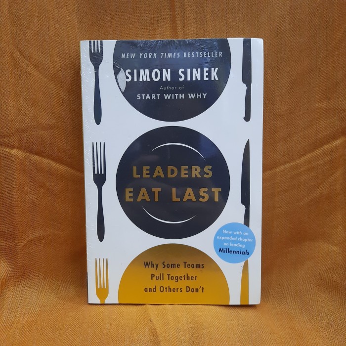 Jual Buku Import Simon Sinek Leaders Eat Last Original Paperback