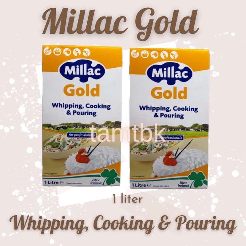 Jual [Tamtbk] Millac Gold Whipping Cream 1 liter Shopee Indonesia