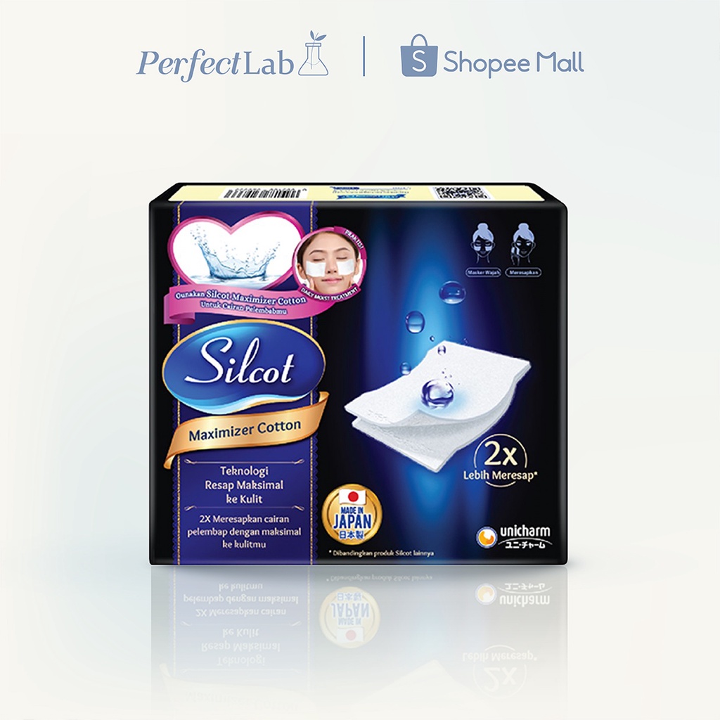 Jual Silcot Maximizer Cotton 40 Pcs (Kapas Kecantikan Unicharm ...