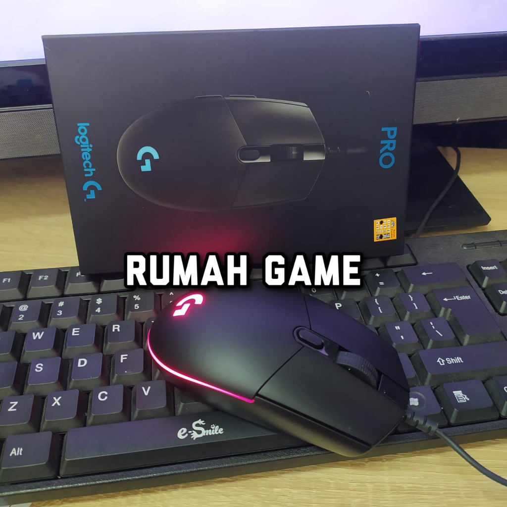 Jual Mouse Gaming Wired Logitech G Pro Sensor HERO 25K Lightsync - G ...
