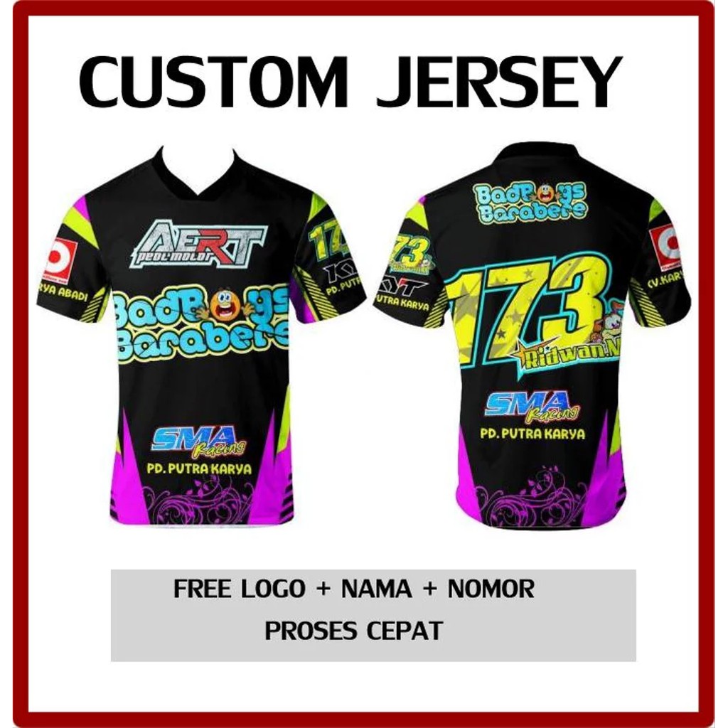 Jual Baju Kaos Jersey Racing 36 Printing Custom - Jersey Custom Drug ...