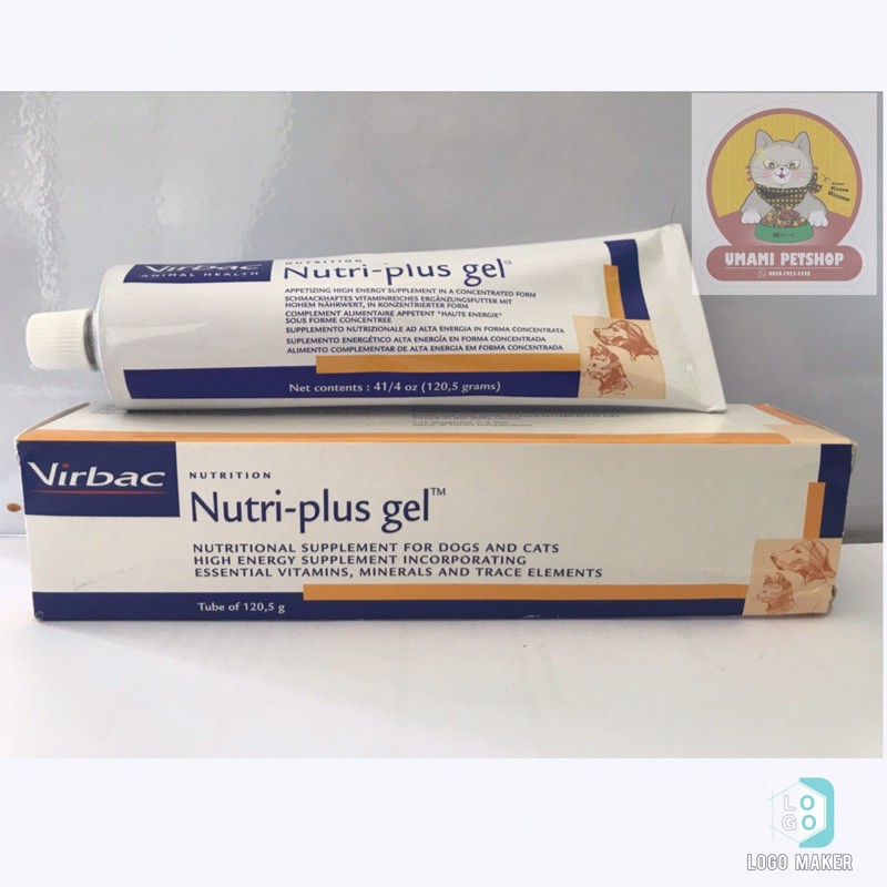 Jual NUTRIPLUS GEL 120gram (MULTIVITAMIN ANJING DAN KUCING) | Shopee ...