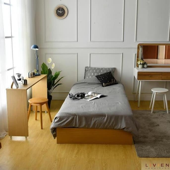 Jual Dipantempat tidur multifungsi dan minimalis single bed uniLIVIEN