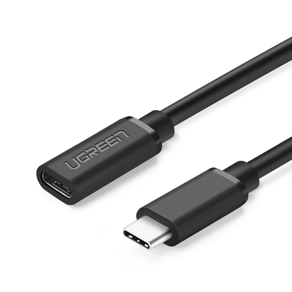 Jual Ugreen USB TypeC 3.1 Male to Female Extension Cable 0.5M (40574