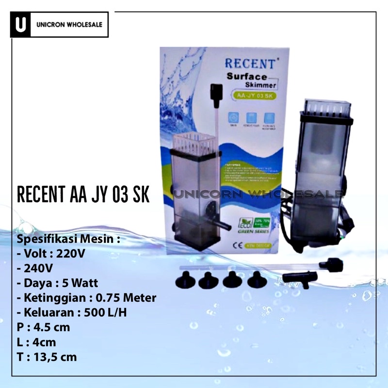 Promo Surface Skimmer Aquarium Internal Filter Pompa Akuarium Aquascape  Ikan Diskon 23% Di Seller Indahh Permai - Meruya Selatan (udik), Kota  Jakarta Barat