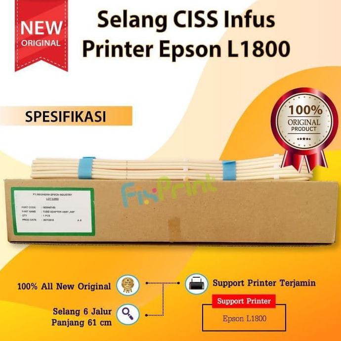 Jual Selang Ciss Infus Printer Epson L1800 Original Original Shopee Indonesia 8122