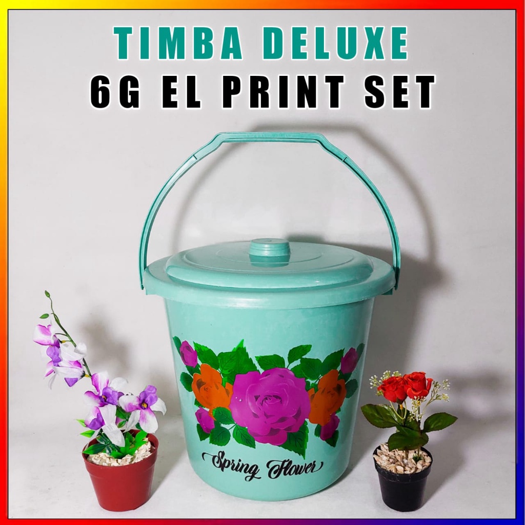 Jual Timba Printing Bunga 22Liiter | Shopee Indonesia