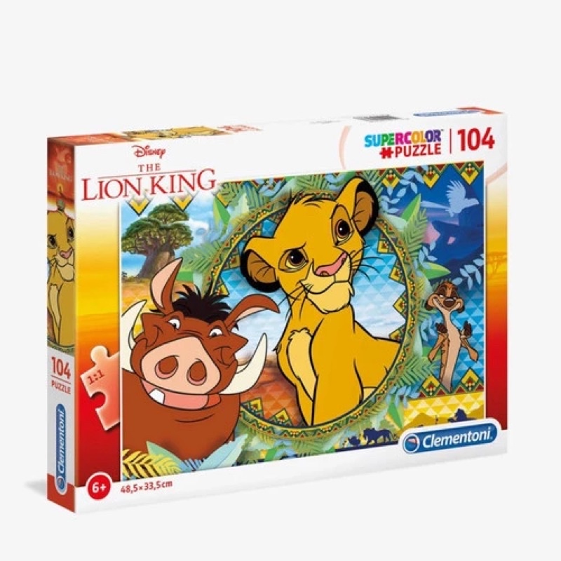 Jual Disney Lion King Clementoni Supercolor Puzzle 104pcs | Shopee ...