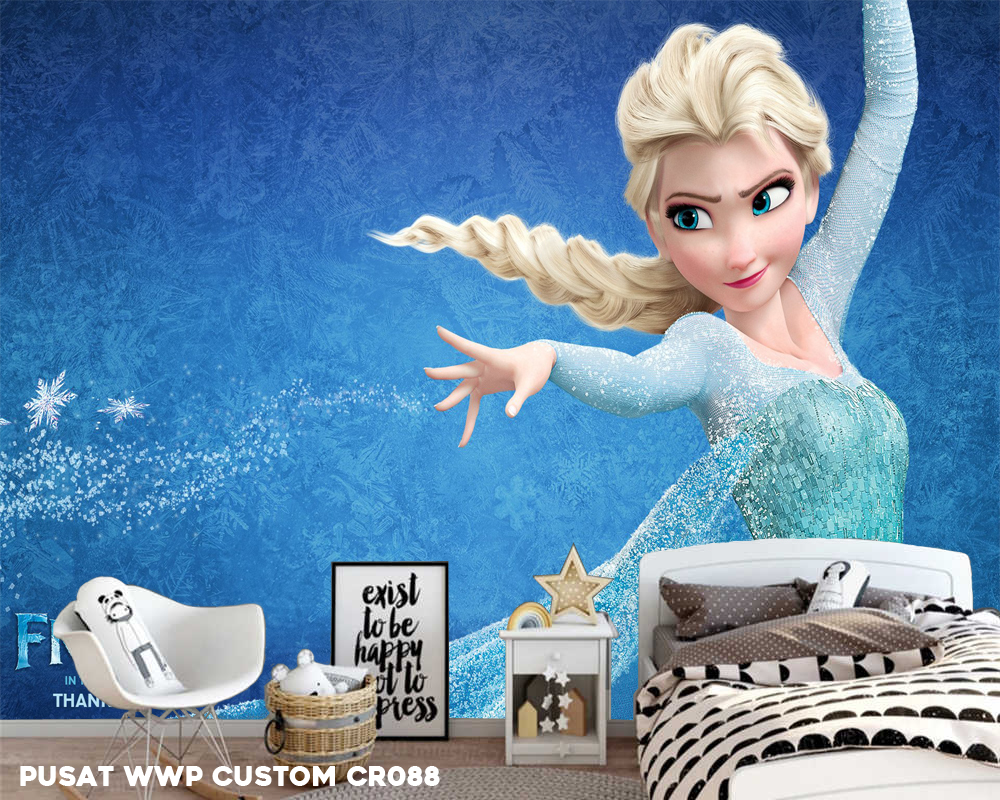 Wallpaper Frozen Series 2, Wallpaper Dinding 3d, Wallpaper Frozen 3d,  Wallpaper Anak-anak