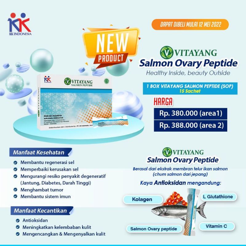 Jual Vitayang SOP Salmon Ovary Peptide Sertifikat Jepang 1bos (15