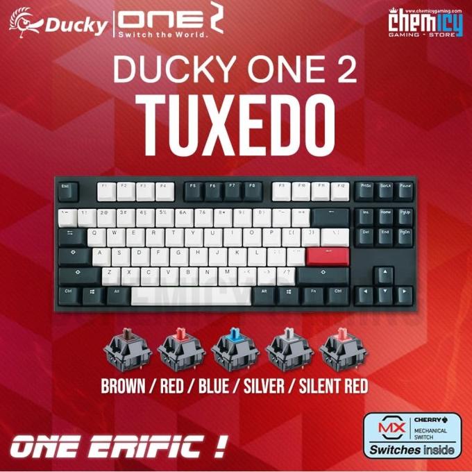 Jual Ducky One 2 Tuxedo Tkl Mechanical Keyboard | Shopee Indonesia