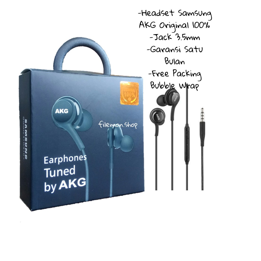 Jual Headset Samsung Original 100 Earphone Tuned by AKGHandsfree Samsung Shopee Indonesia