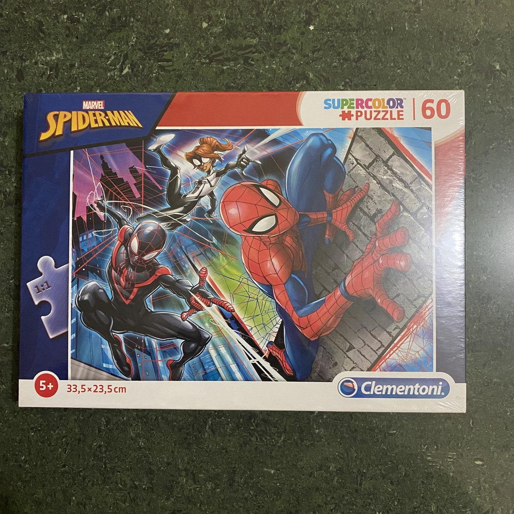 Jual Clementoni Spiderman Supercolor Puzzle Games 60 pcs | Shopee Indonesia