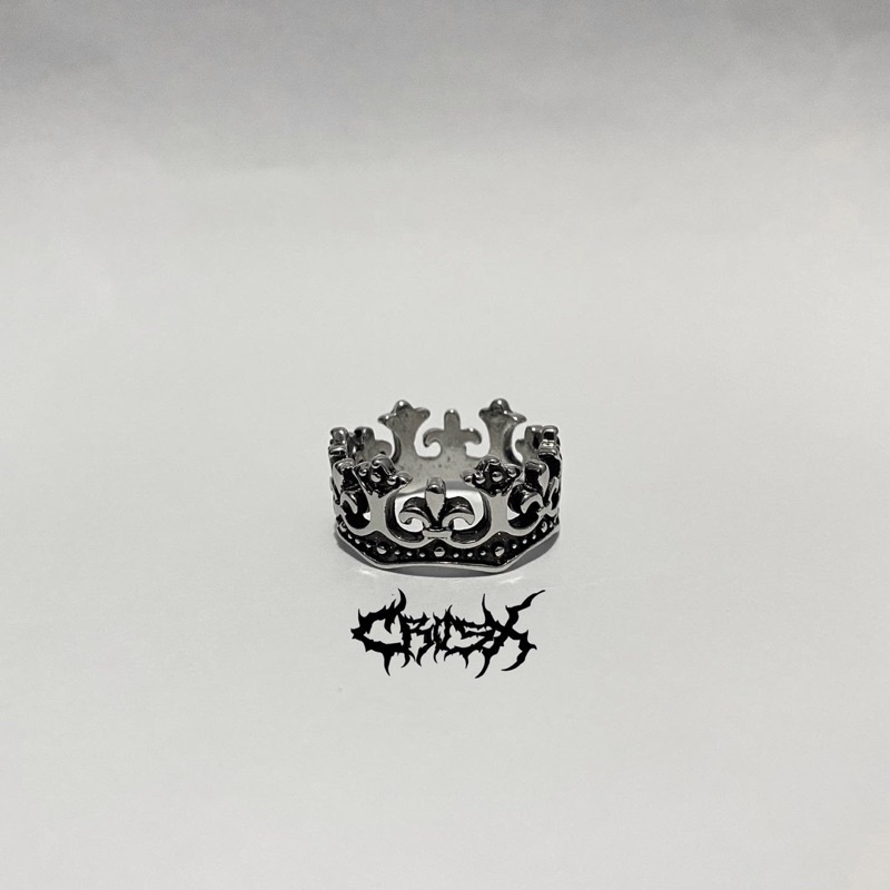 Jual CROWN SILVER RING / ROYAL RING / KNIGHTS RING / CROWN RING
