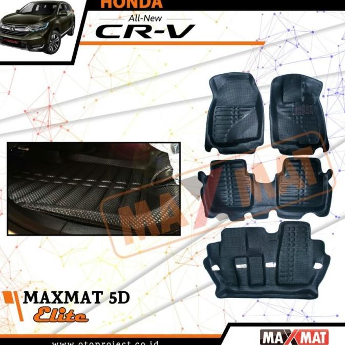 Jual Karpet Mobil D Elite Black Honda Crv All New Cr V Baris