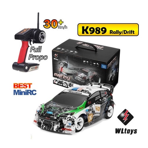 RC Cars Wltoys 284010 Mini 1/28 RC Rally Car 20 Mph 4WD 2.4G RC
