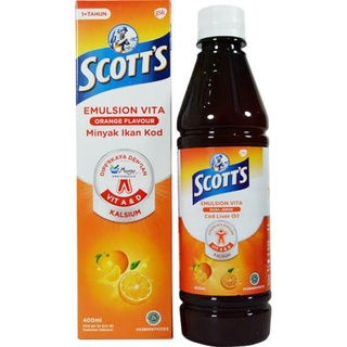 Jual Scotts Emulsion 400 Ml Scotts Vita Orange / Scots Original 400 Ml ...