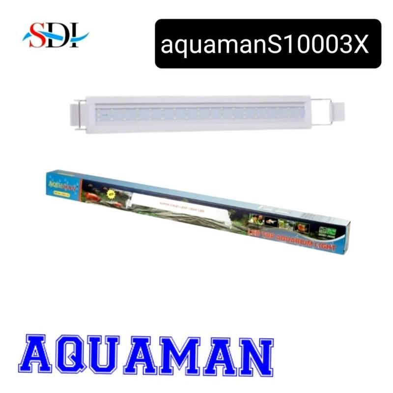 Jual AQUAMAN WP P1000 3X LAMPU AQUARIUM LAMPU LED AQUARIUM AQUASCAPE ...