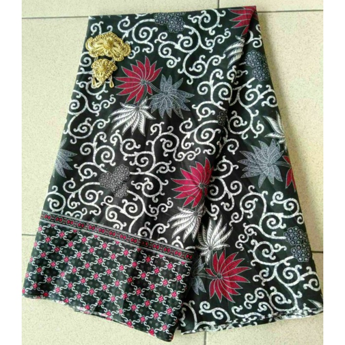 Jual Kain Batik Jarik Kebaya Kode Couple Katun Printing Sogan