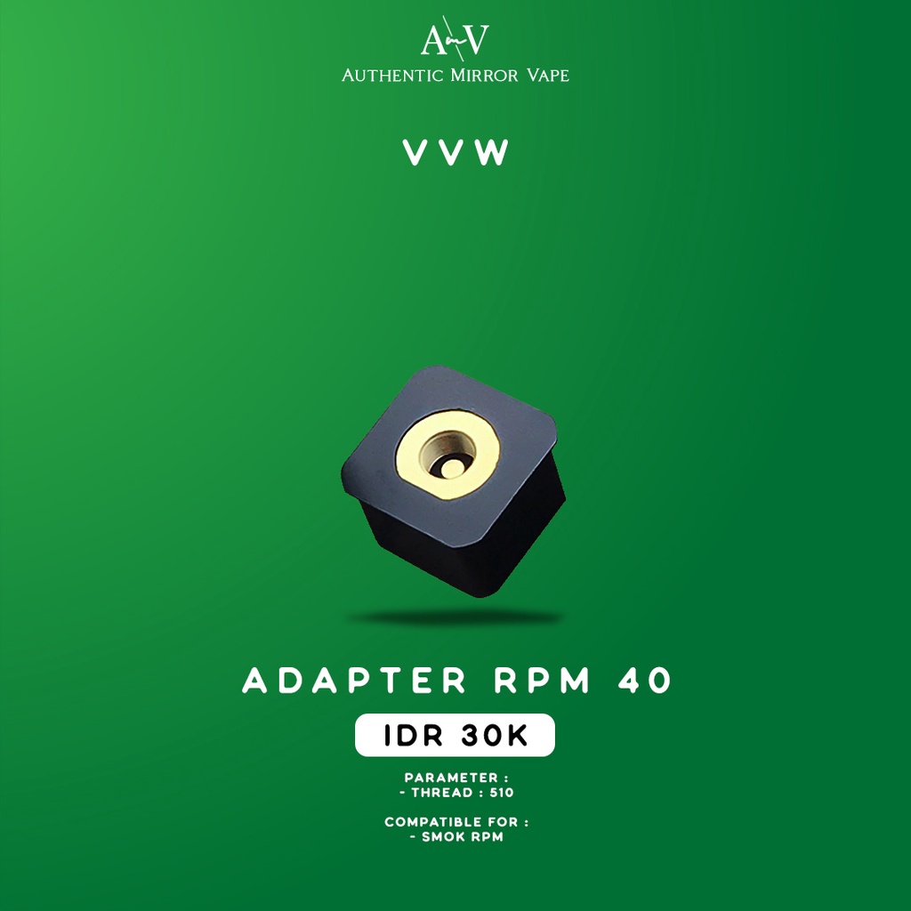 Jual VVW 510 Adaptor For Smok RPM 40 - AC | Shopee Indonesia