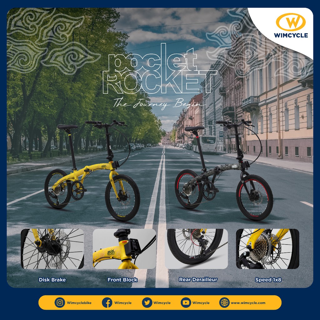 Jual Sepeda Lipat WIMCYCLE 16