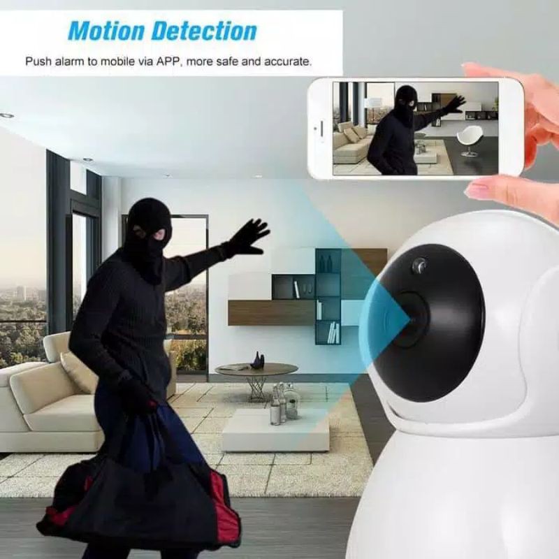 Jual V380PRO SNOWMAN IP CAMERA WIRELESS 8MP FULL HD 1080P MLM BERWARNA ...