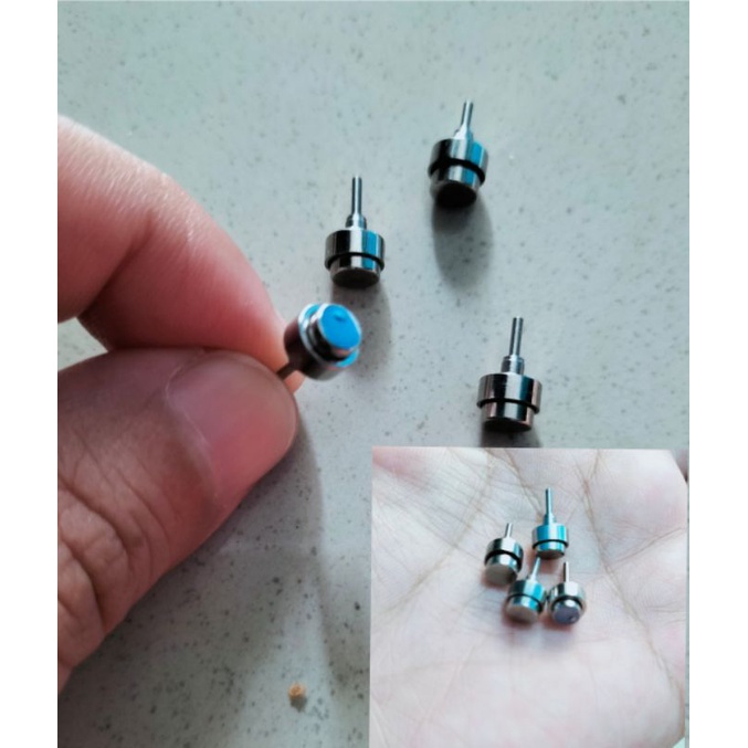 Jual Push stopwatch/ push button jam tangan Stainless asli tombol jam ...