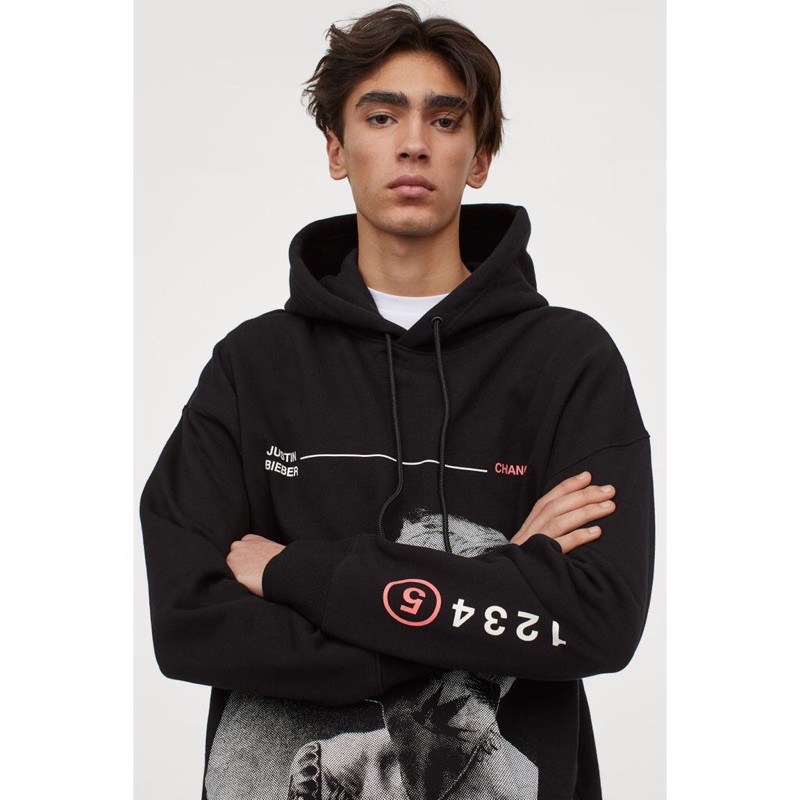 Hoodie justin bieber h&m hotsell